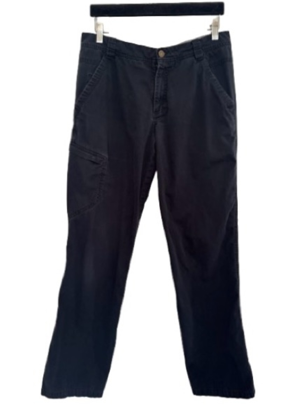Nau Organic Cotton Blend Stretch Cargo Pants Navy Blue